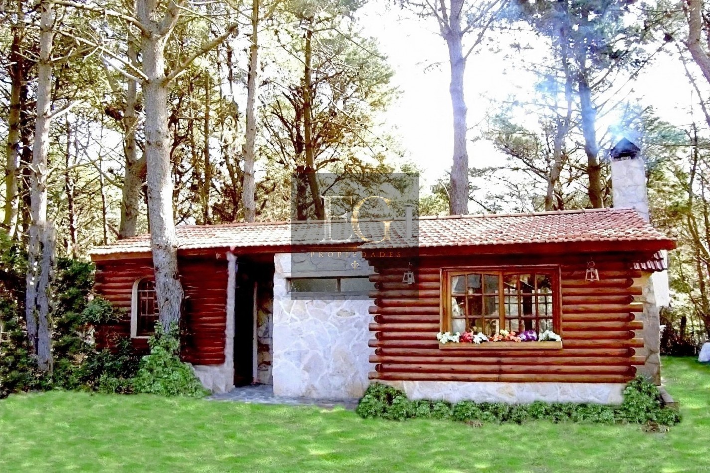 CABAÑA (3 unidades en lote de 15 X 45 - no comparten espacios-